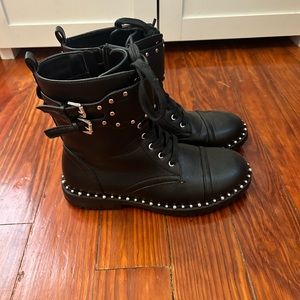 Sam Edelman kids combat boot size 4